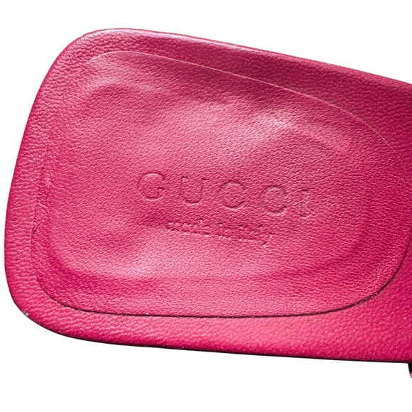 Gucci Authentic Snakeskin Leather Strappy Heels - Picture 10 of 14